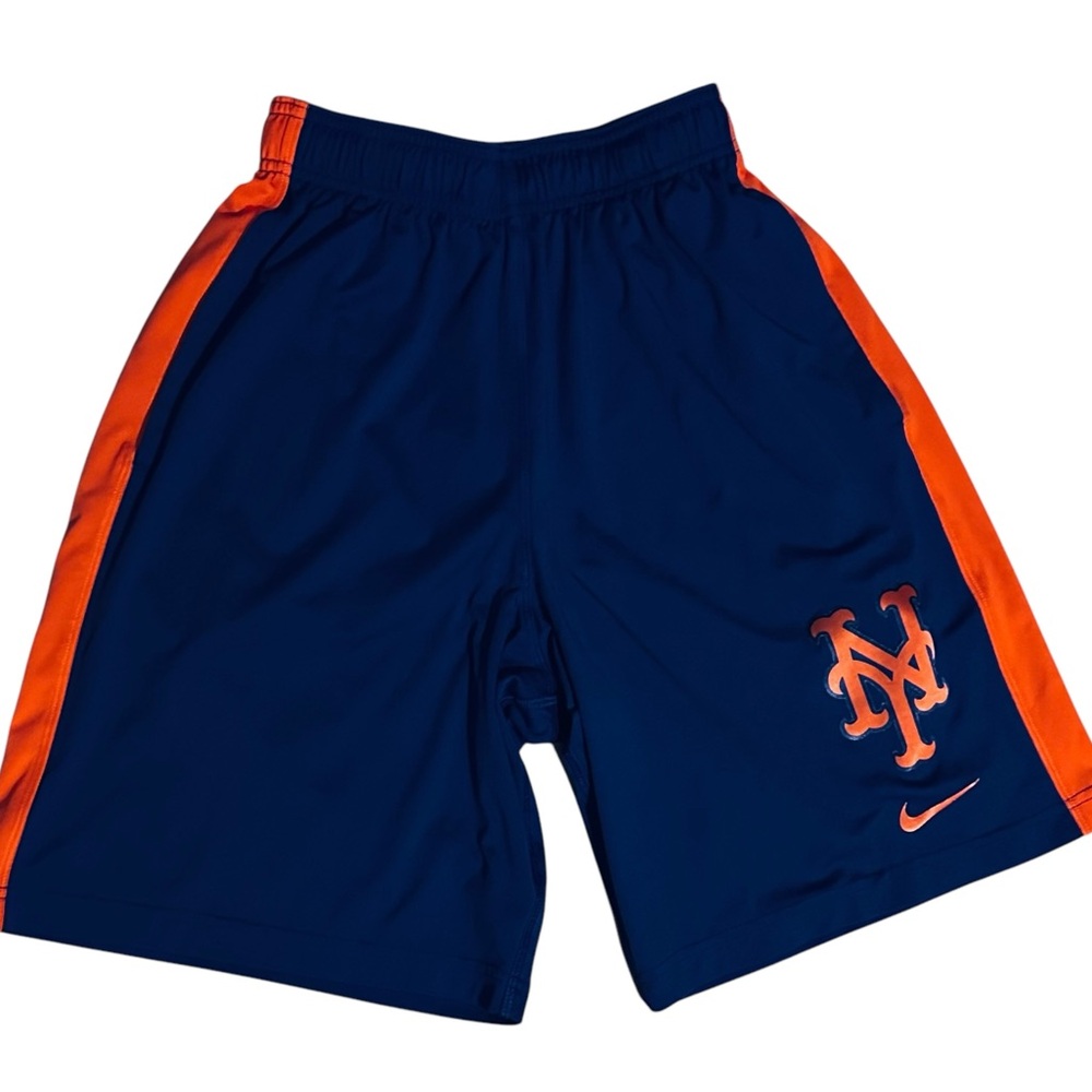 Nike New York Mets Dri-FIT Shorts Men’s Small Royal Blue MLB Baseball EUC